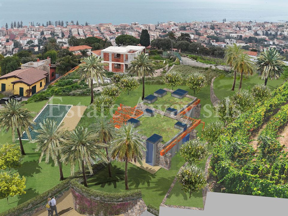 Helårsgrund i Bordighera, Imperia - foto 1